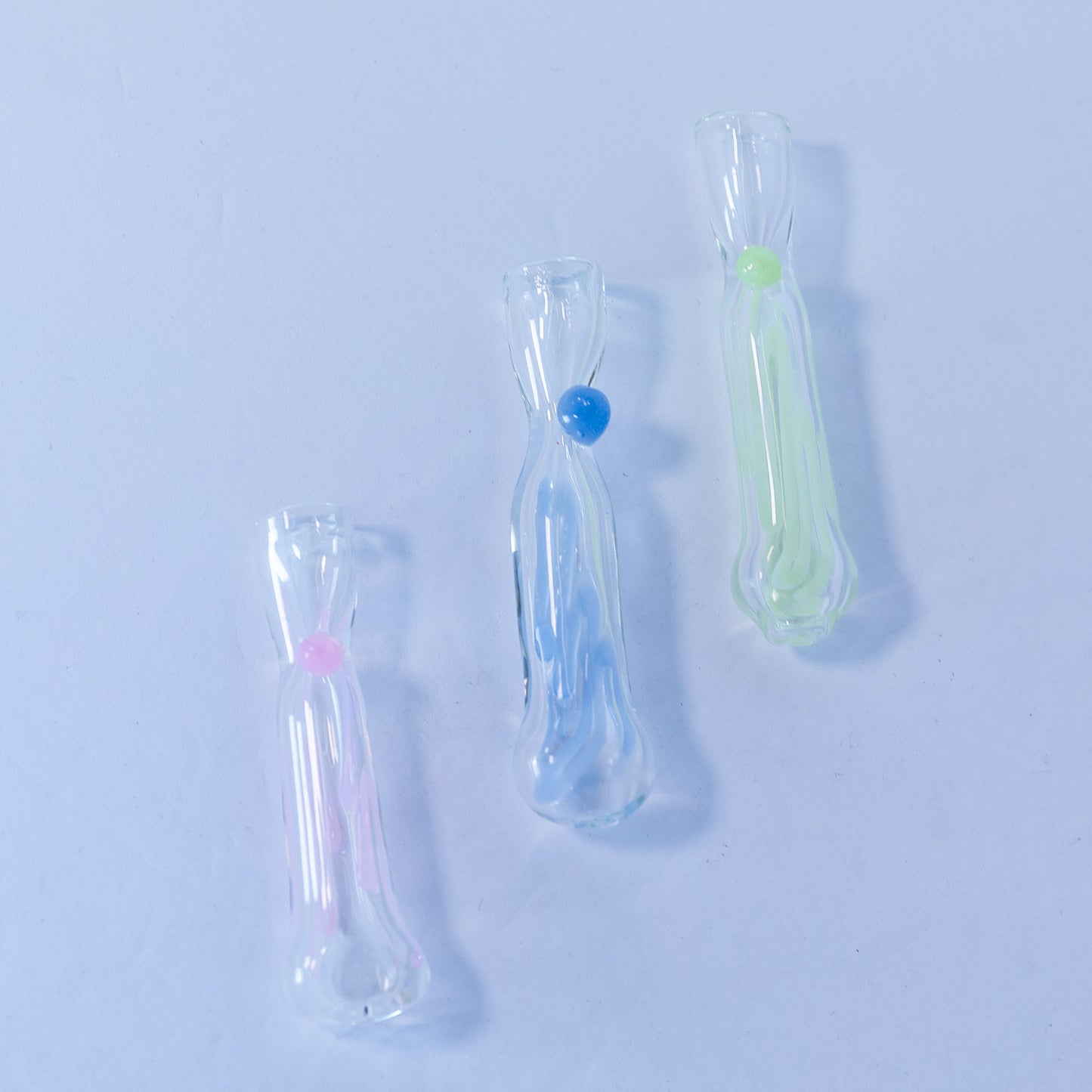 Cleared Chillum Blue/Green/Pink