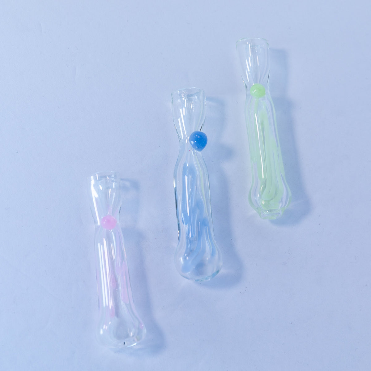 Cleared Chillum Blue/Green/Pink