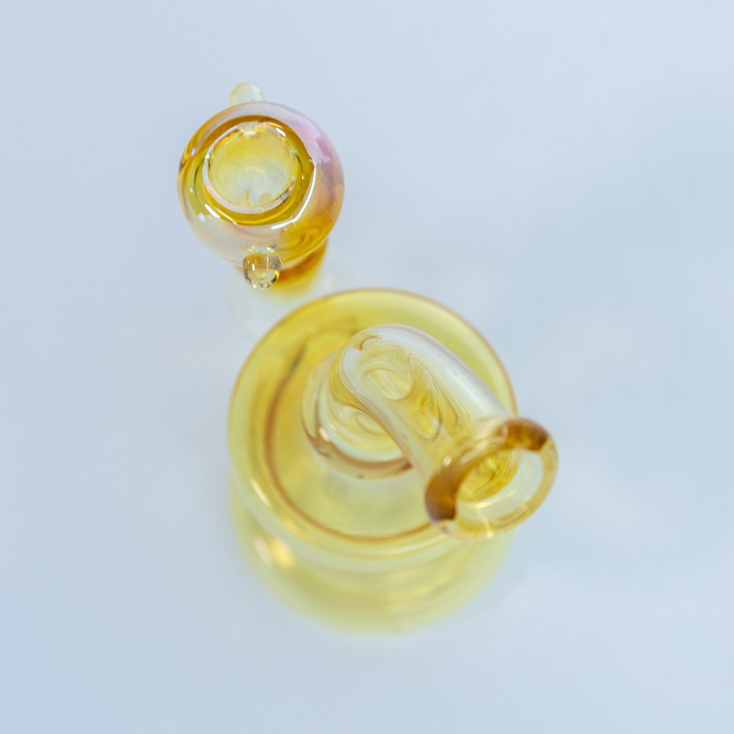 Yellow Translucent Water Pipe