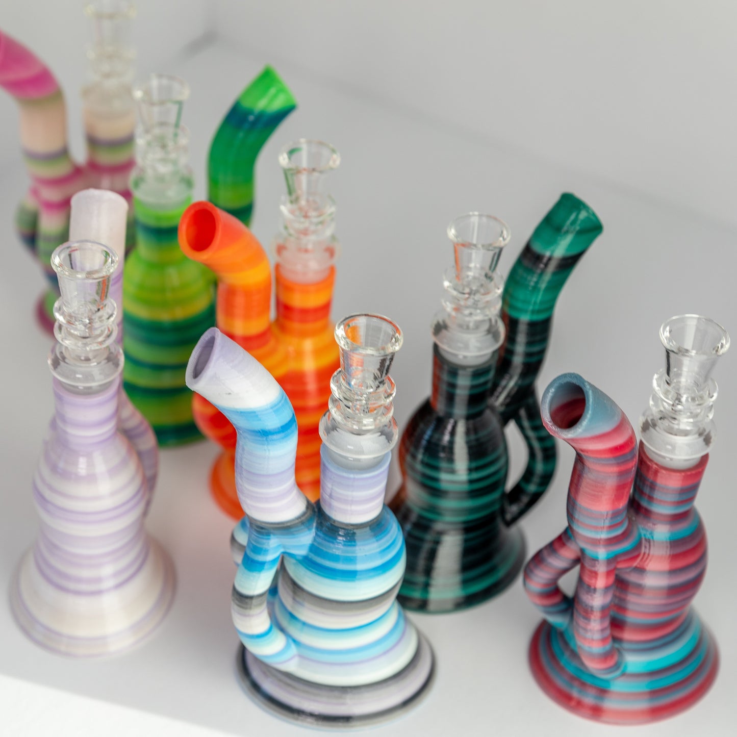 3D Hazy Water Pipe