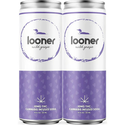 Looner THC Drinks (10mg, 4-Pack)