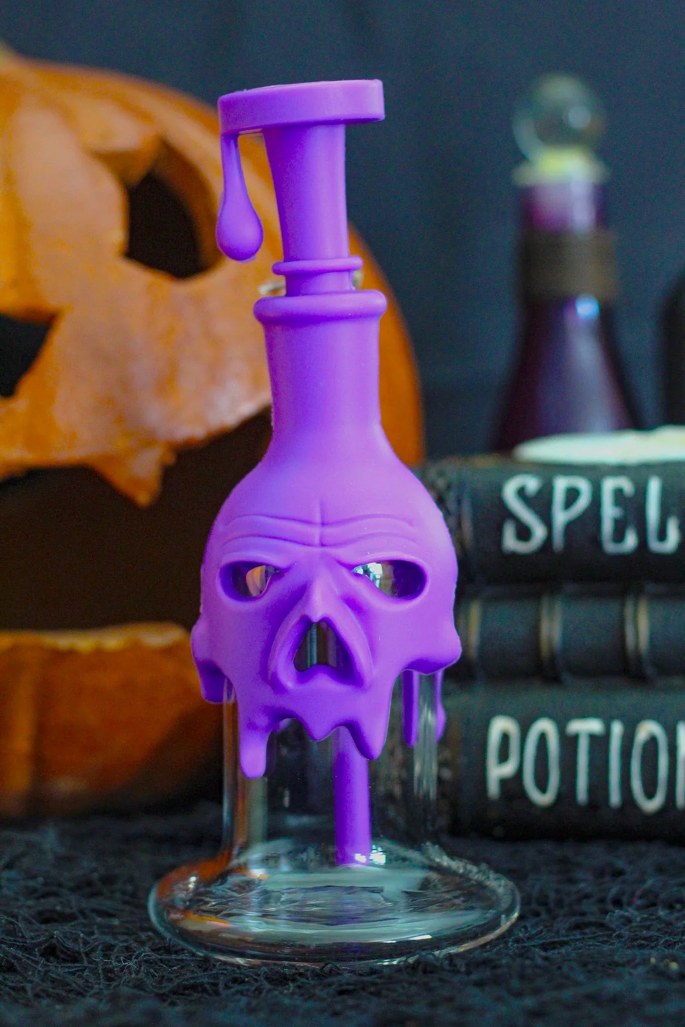 Melting Skull Water Pipe