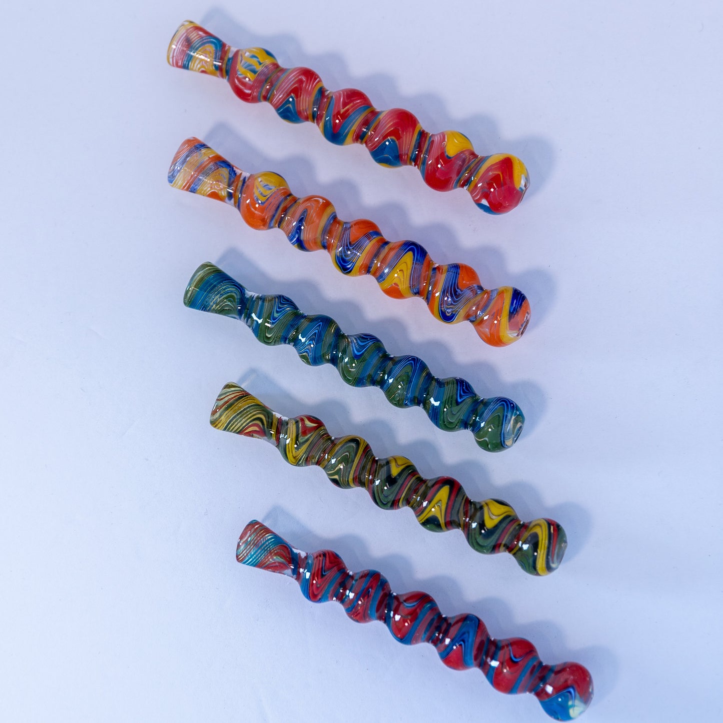 Long Swirled Chillum