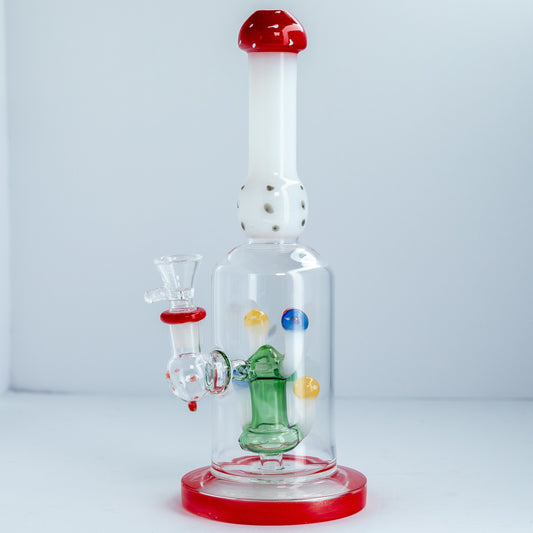 Mushroom Red Water Pipe