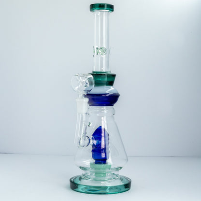 Medium Blue/Green Water Pipe