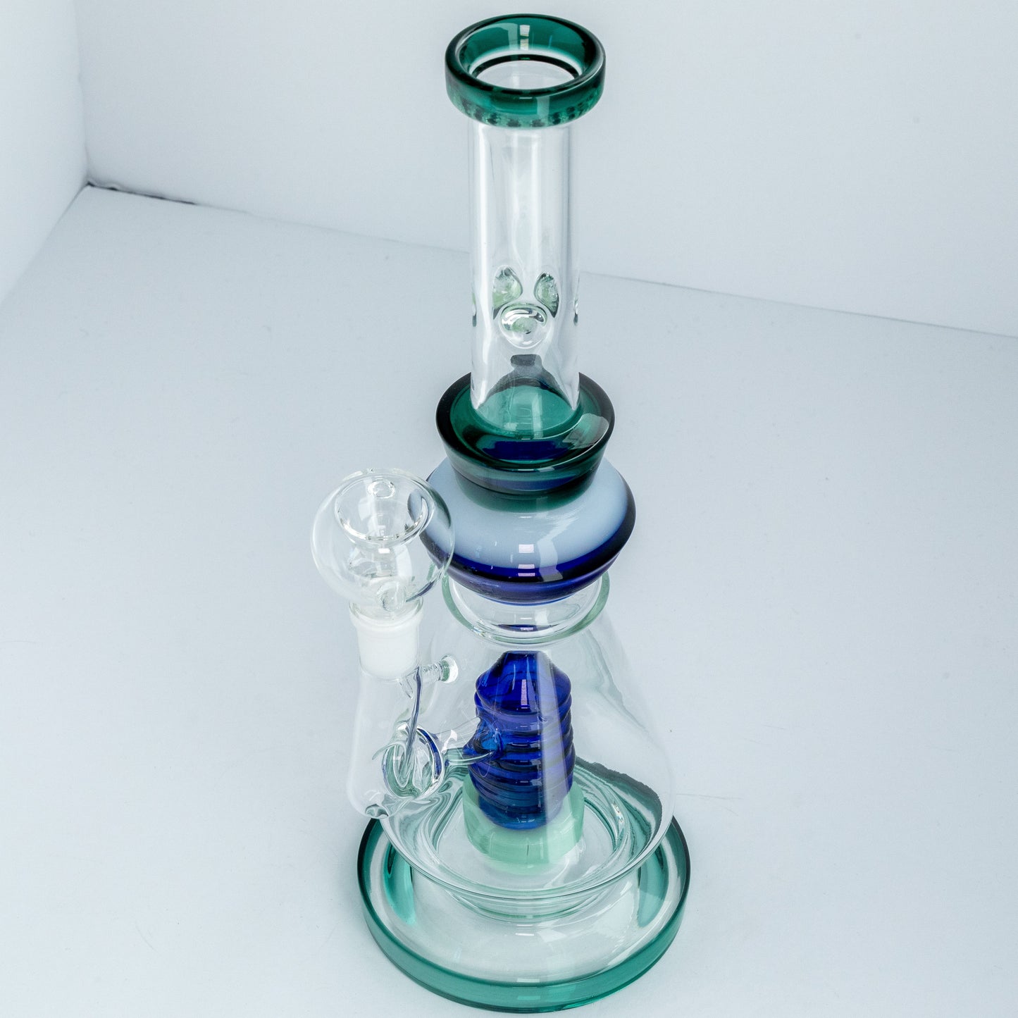 Medium Blue/Green Water Pipe