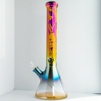 Metallic Multicolored Water Pipe