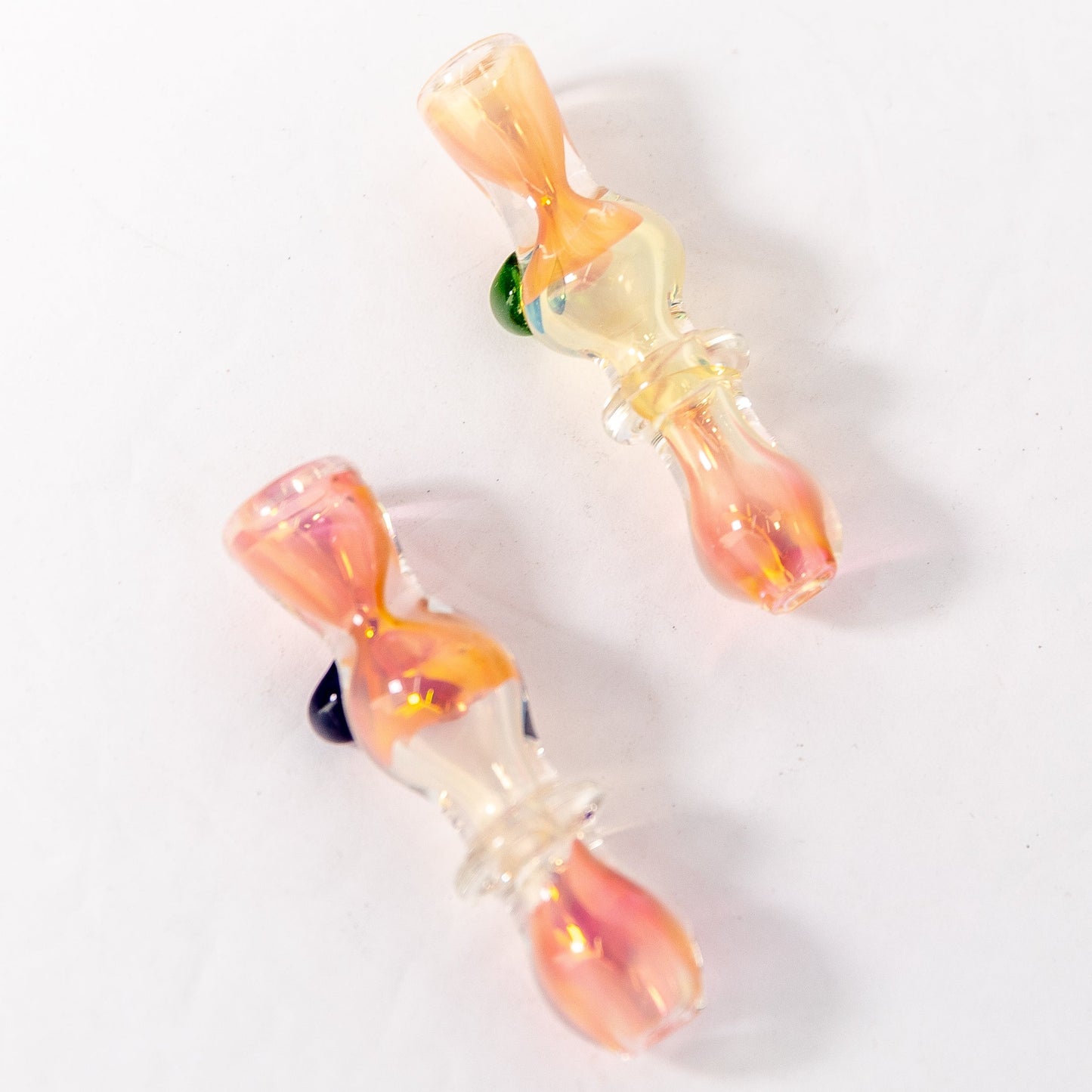 Pink/Gold Chillum