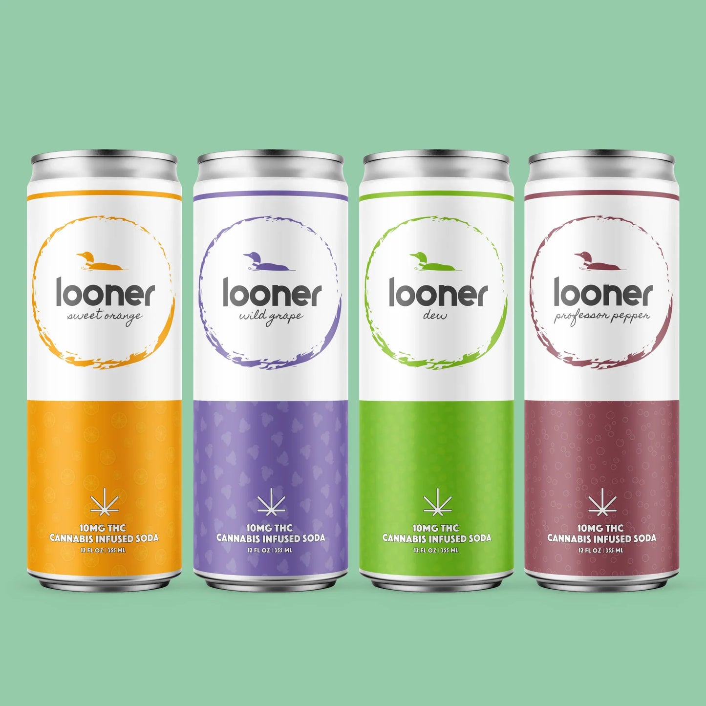 Looner THC Drinks (10mg, 4-Pack)