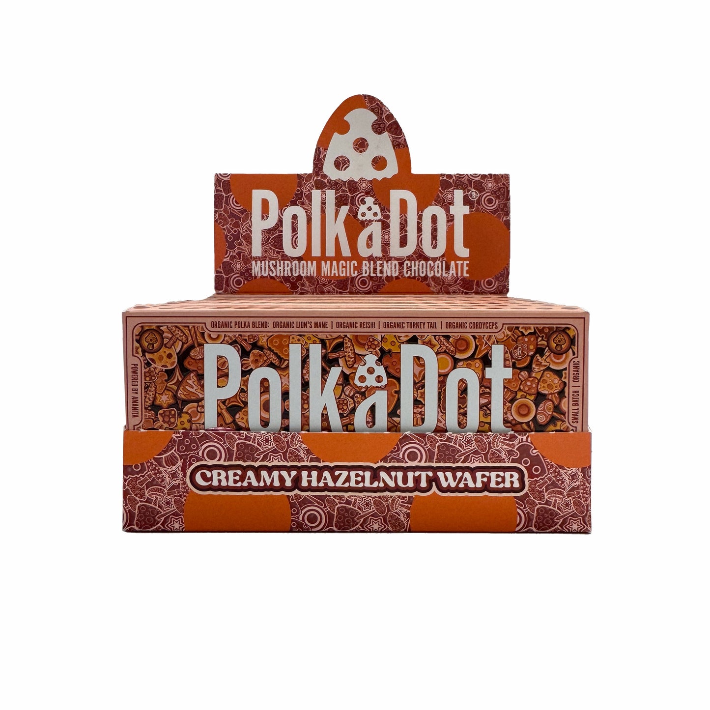 Polkadot Mushroom Chocolate Bar