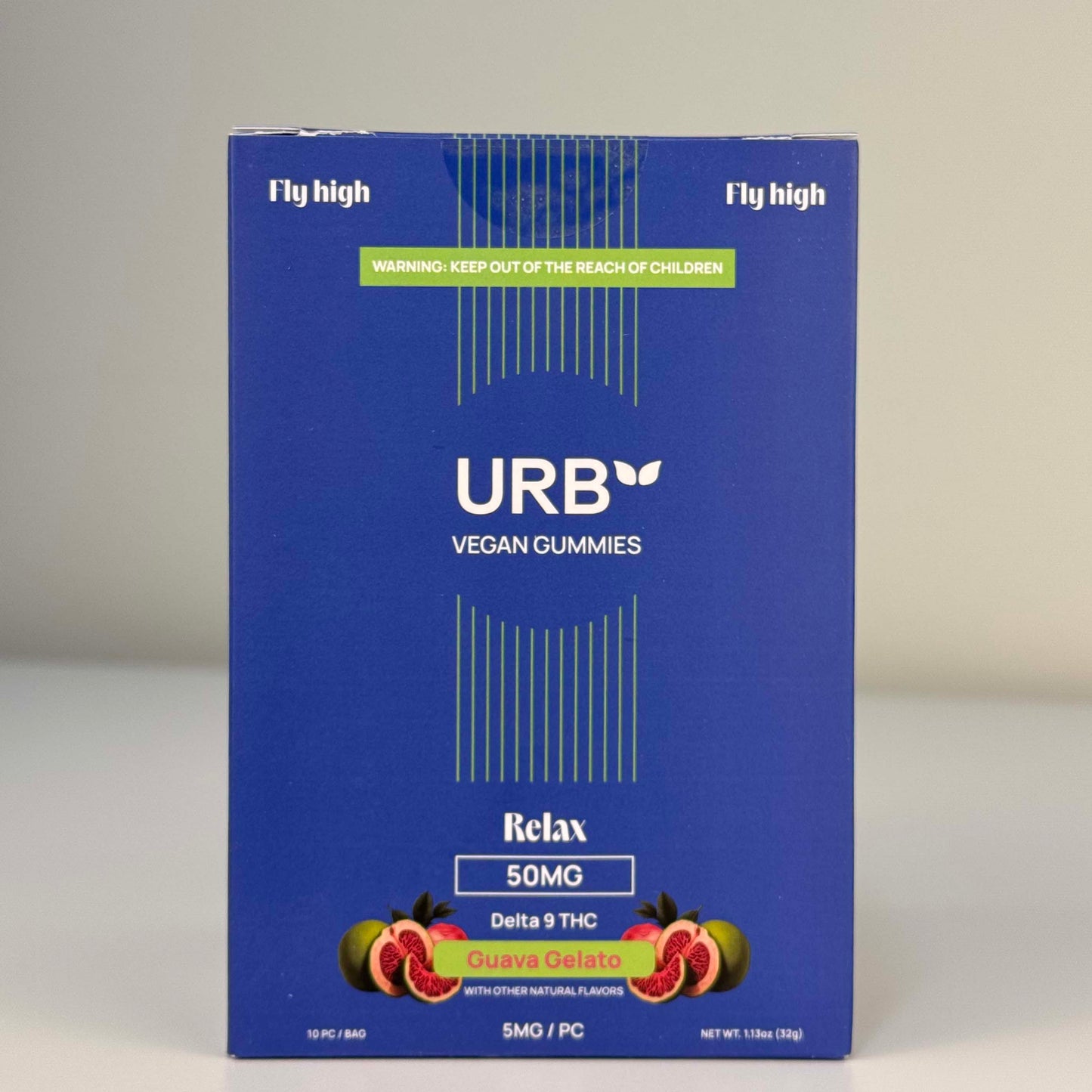 Fly High URB D9 THC Gummies 50mg