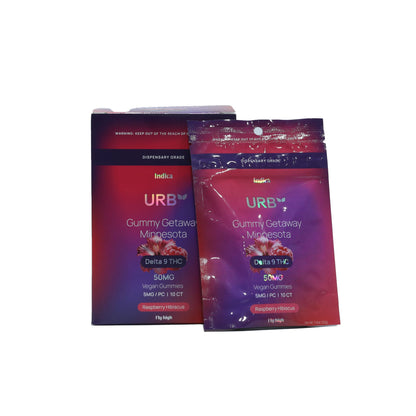 Gummy Getaway Minnesota URB D9 THC 50mg