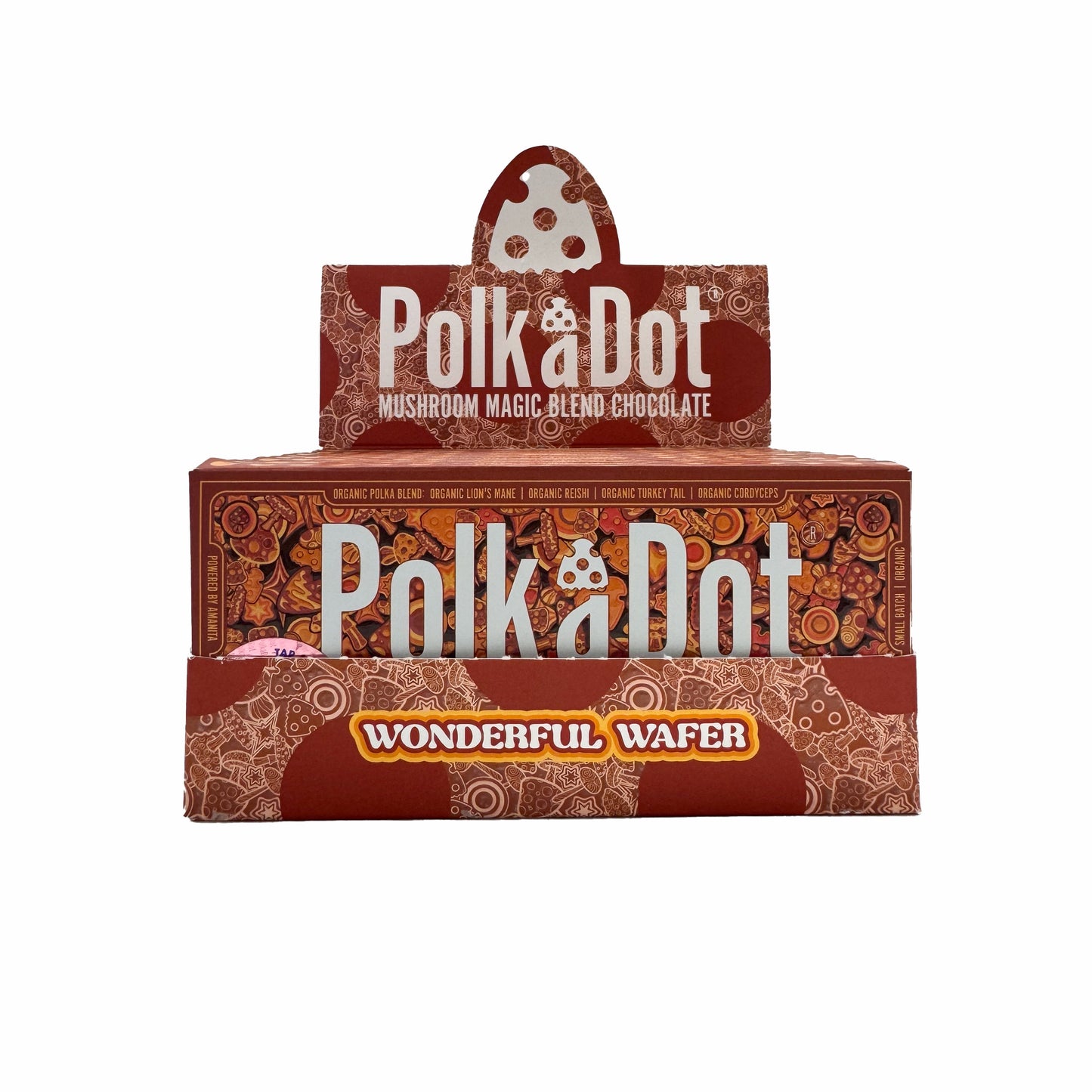 Polkadot Mushroom Chocolate Bar