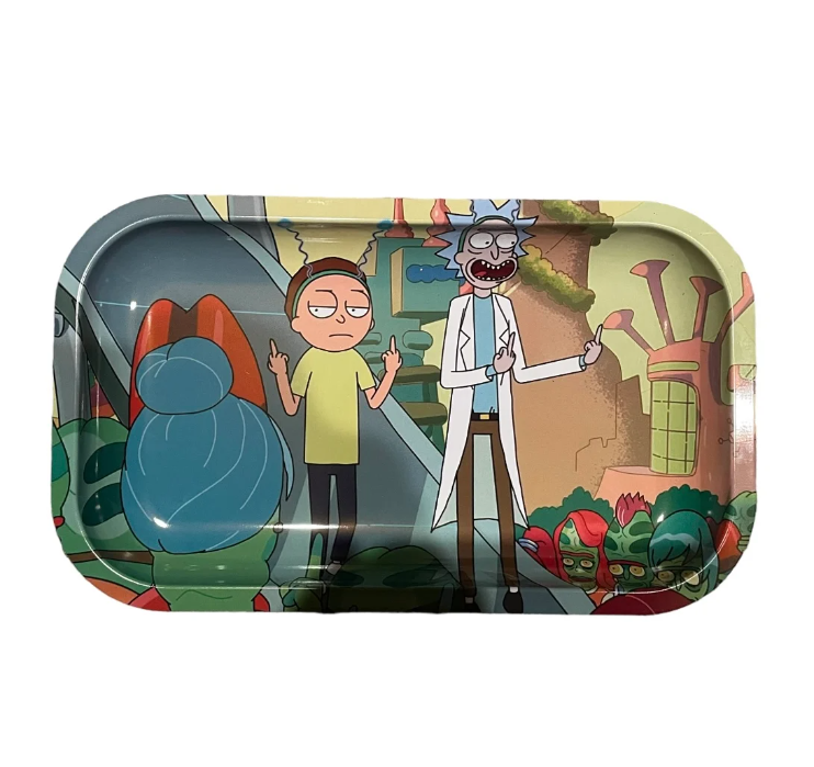 Rick & Morty Rolling Tray Large