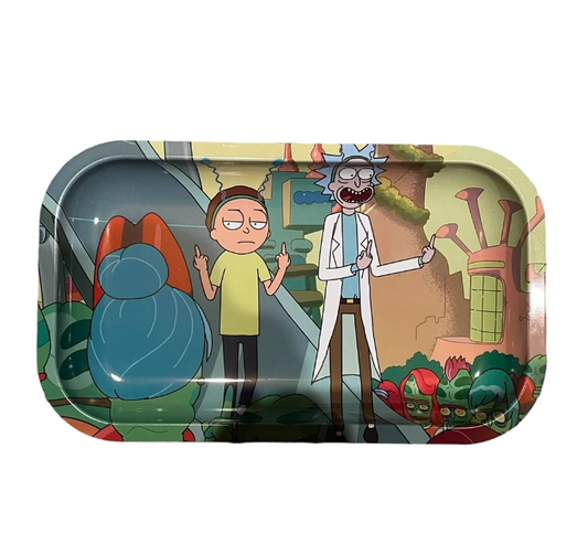 Rick & Morty Rolling Tray Medium