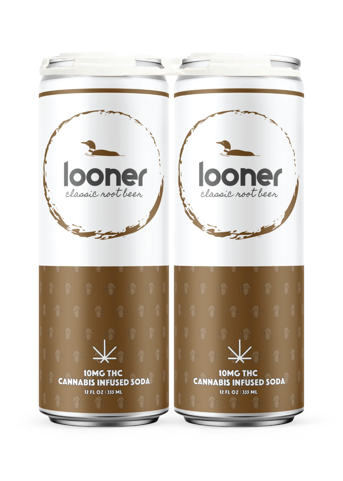 Looner THC Drinks (10mg, 4-Pack)