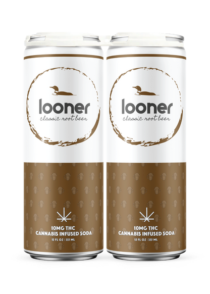 Looner THC Drinks (10mg, 4-Pack)