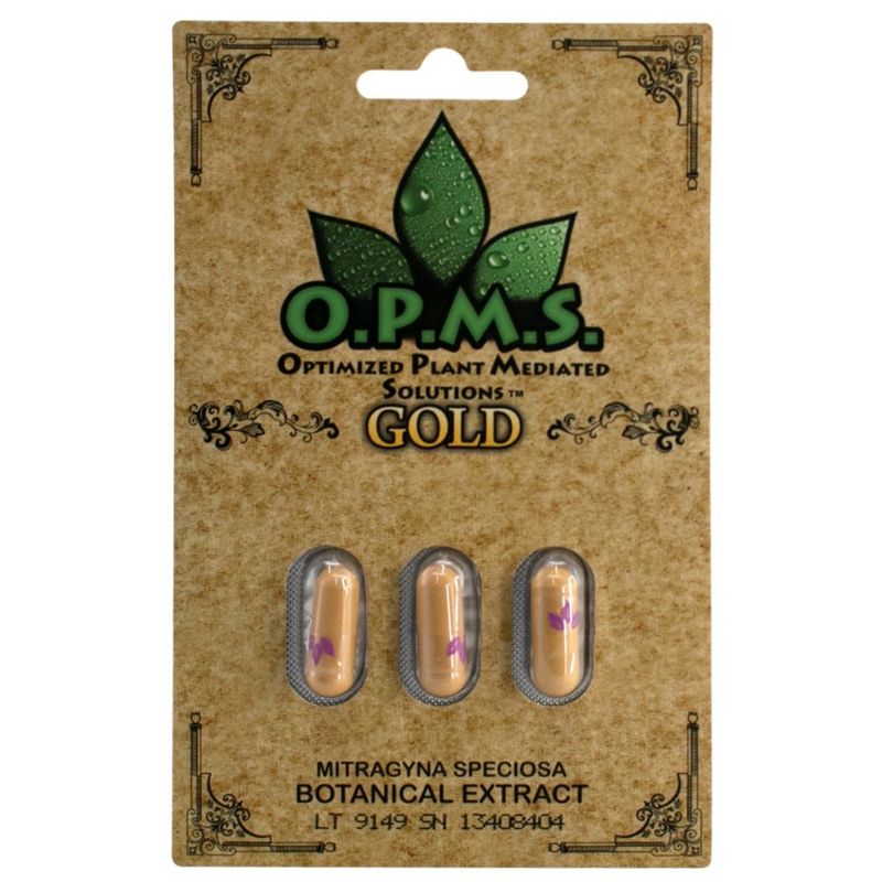 OPMS Gold Kratom Capsules