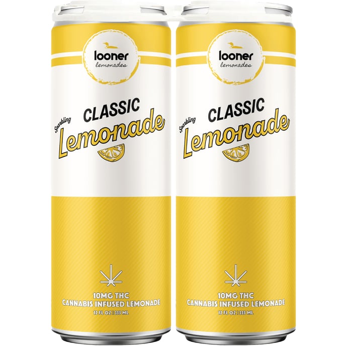 Looner THC Drinks - Classic Lemonade