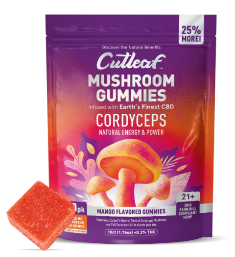 Cut Leaf Mushroom Gummies