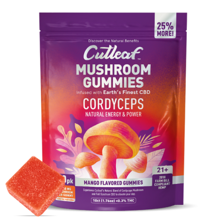 Cut Leaf Mushroom Gummies
