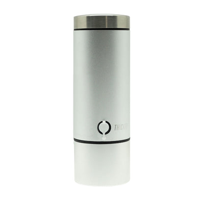 All-In-One Glass Pipe Percolator - Leak-Proof Cap, Battery Operated