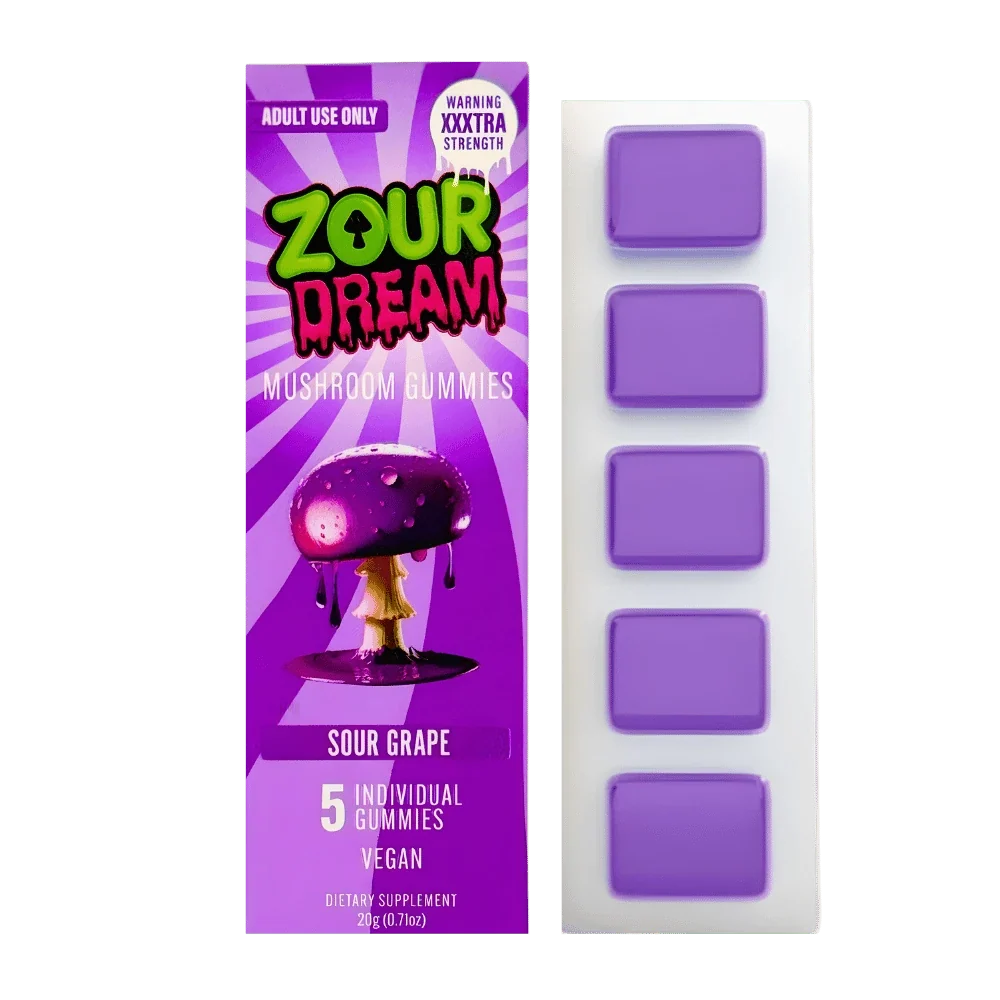 Mushroom Gummies- 10 Count by Zour Dream.
